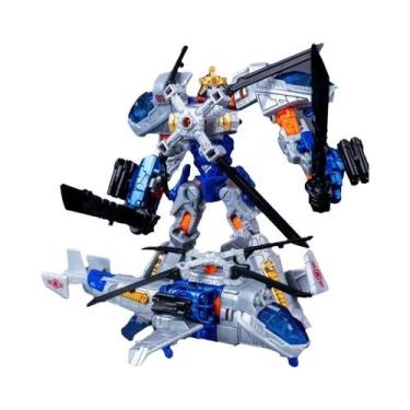 Imagem de Brinquedo Robô Transformador Mecha Infantil King Kong Modelo De Carro 