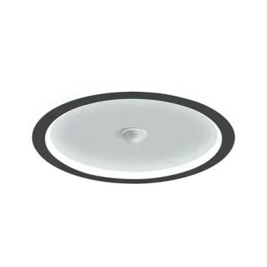 Imagem de Luminária De Teto LED Com Sensor Para Iluminação Interna De Sala De Es