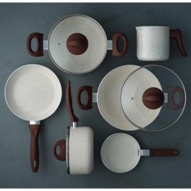 Imagem de Jogo de Panelas Brinox Ceramic Life Smart Plus Vanilla - 6 Peças, Vani