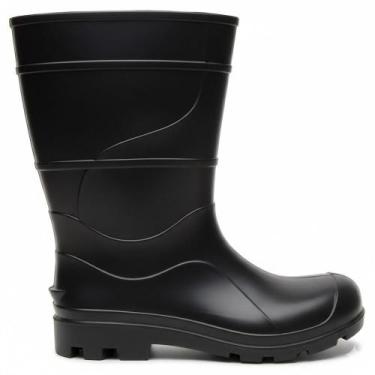 Imagem de Bota Galocha Cano Medio PVC Impermeável Antiderrapante - Strano, 42