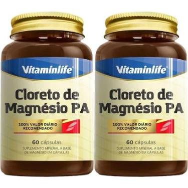 Imagem de Kit 2X Cloreto de Magnésio PA - 60 Cápsulas - VitaminLife-Masculino