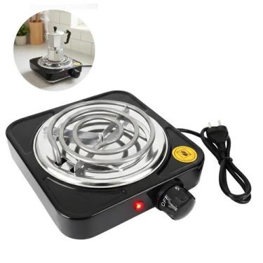 Imagem de Cooktop Elétrico 1000W 1 Boca Preto Compacto 220V - ONISTEK