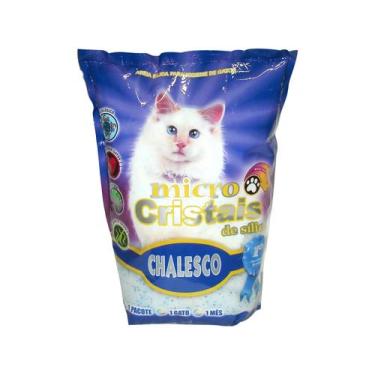 Imagem de Areia Higiênica Chalesco Micro Cristais de Sílica 1,8kg