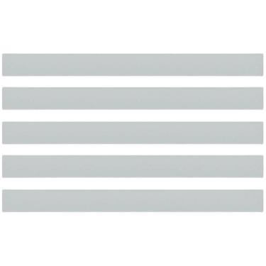 Imagem de Kit 5 Puxadores para Móveis 20cm Linear Libero Nuovo Cinza Torralba 4523 Anodizado Jat