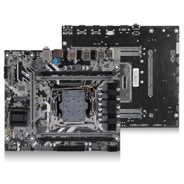 Imagem de Placa-mãe para jogos, placa mãe de computador DDR4 LGA 2011-3 de 4 canais, placa-mãe PC...