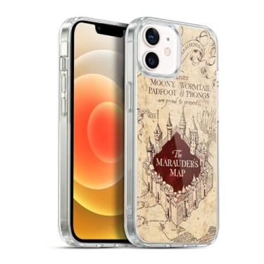 Imagem de Head Case Designs Capa de gel macio oficialmente licenciada por Harry Potter O Mapa do Maroto, Prisioneiro de Azkaban II, compatível com Apple iPhone 12 / iPhone 12 Pro