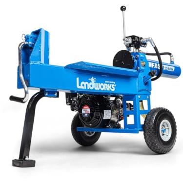 Imagem de Landworks Divisor De Toras Portátil 20 Ton Sistema Aríete De Retorno Auto. Rápido Bomba...
