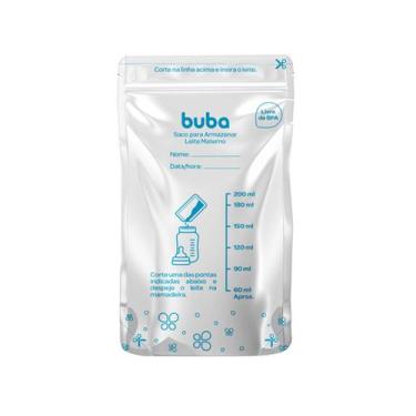 Imagem de Saco Para Armazenar Leite Materno 250 ml Antivazamento Buba, 200ml