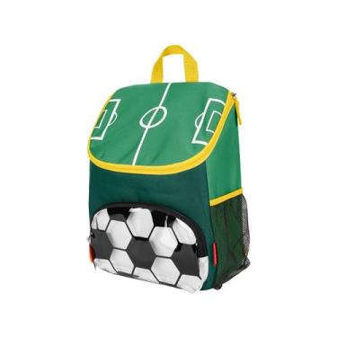 Imagem de Mochila Escolar Spark Style Futebol Skip Hop, Verde, Futebol