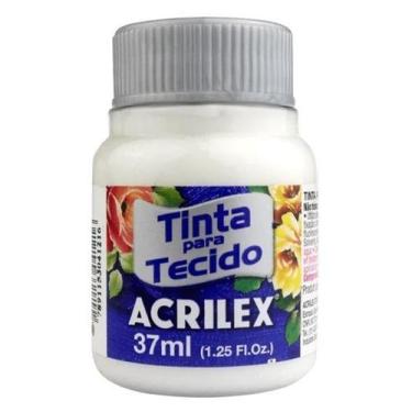 Imagem de Tinta de tecido 37ml Acrilex - incolor / Clareador 500 Tinta de tecido