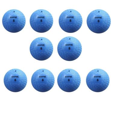 Imagem de Kit 10 Bola De Iniciação Kagiva N8 De Borracha