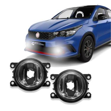 Imagem de Par Farol Milha Fiat Argo Cronos 2017 2018 2019 2020 2021 - Tiger auto