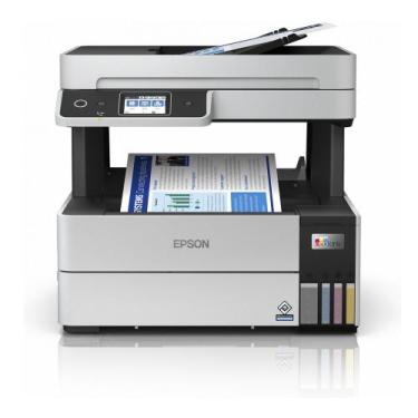 Imagem de Impressora Epson Ecotank L6490 Wi-Fi Duplex Bivolt - Branca, Branco/Pr