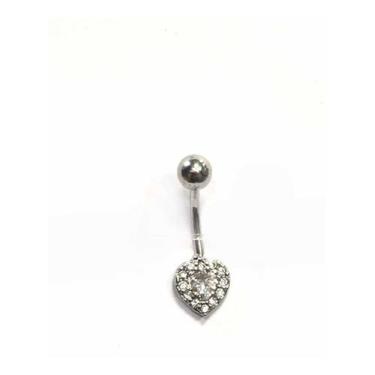 Imagem de Piercing Íntimo Feminino Aço Cirúrgico Coração - CORBAN