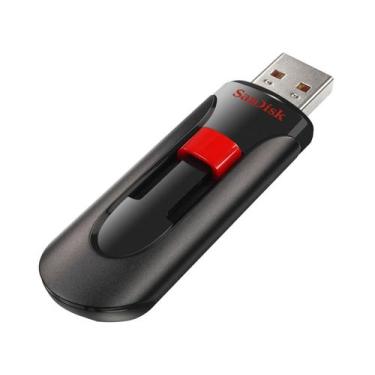 Imagem de Pen Drive SanDisk Cruzer Glide 128GB USB 3.0 SDCZ600-128G-G35 - Preto/