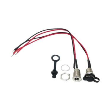 Imagem de Conector De Montagem Em Painel Para Tomada De Energia DC 10cm 20cm Mac