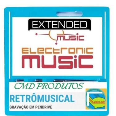 Imagem de Pen drive 8gb com Músicas Eletrônica Internacional e Nacional EXTENDED