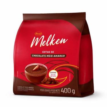Imagem de CHOCOLATE HARALD MELKEN GOTAS 400g MEIO AMARGO NOBRE