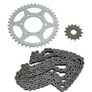 Imagem de Kit Relação Transmissão Yamaha Xtz 150 Crosser Aço1045 - SMARTFOX