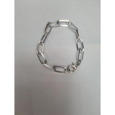 Imagem de Pulseira feminina ouro branco - Gislaine Gongora Folheados 