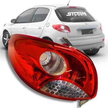 Imagem de Lanterna de Freio Lado Esquerdo Motorista Peugeot 207 Ano 2008 A 2015 