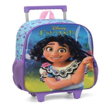 Imagem de Mochila de Rodinhas Infantil Encanto Roxo Ref.IC39482ECRX Luxcel