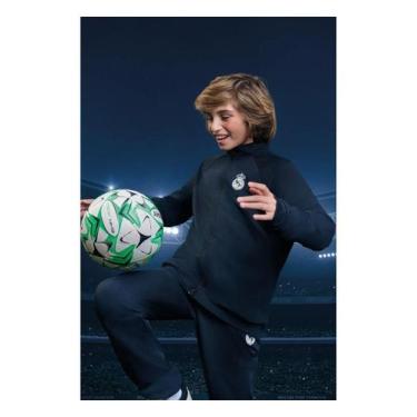 Imagem de Jaqueta Moletom com Zíper Futebol Johnny Fox, Marinho, 6
