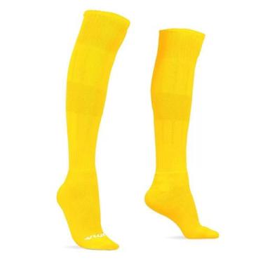 Imagem de Meião de Futebol Finta Alcance Adulto Profissional, Amarelo
