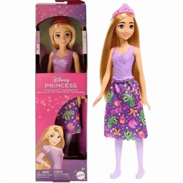 Imagem de Boneca Disney Princesa Rapunzel Vestido de Festa 3+ JBG04 - Mattel