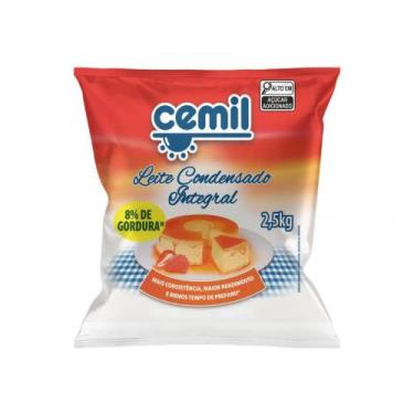 Imagem de Leite Condensado Integral 2,5kg Cemil