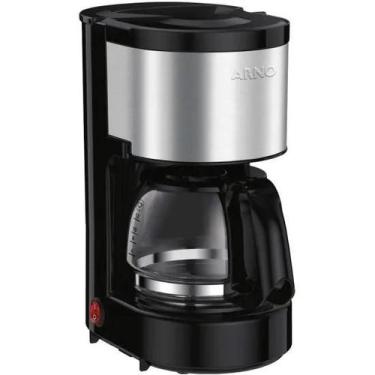 Imagem de Cafeteira Elétrica Arno Perfectta Inox 600ml Jarra de Vidro 127V, 110V