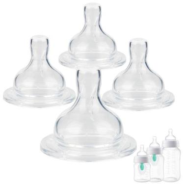 Imagem de Bicos para Mamadeira Joyfeed Tamanho 3 Fluxo Rápido Kit com 4