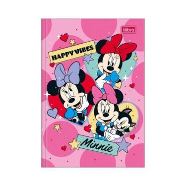 Imagem de Caderno Brochura Tilibra 1/4 Minnie 80 Folhas Capa Dura -, 1