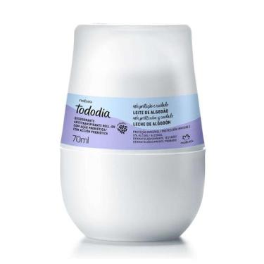 Imagem de Desodorante Antimanchas Roll On Tododia Algodão 70ml Natura