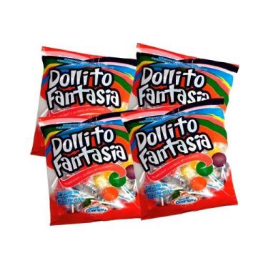 Imagem de Pirulito Fantasia Confirma contendo 4 unidades de 300g com média de 50