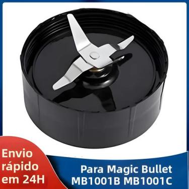 Imagem de Lâmina Cruzada De Aço Inoxidável Para Liquidificador Magic Bullet MBR-