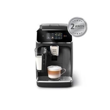 Imagem de Cafeteira Philips Walita Espresso Superautomática LatteGo Série 2300 Cinza e Preto - EP2330