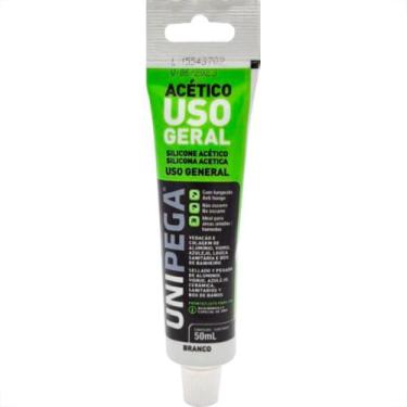 Imagem de Unipega Silicone Unipeg Acet.Bco 50Ml/50G - Kit C/24 Un