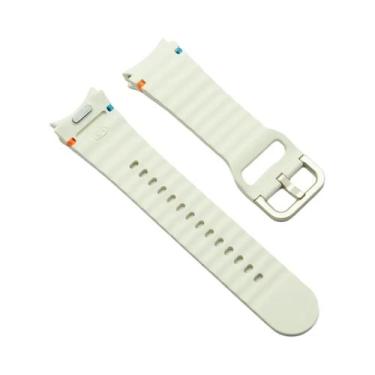 Imagem de Pulseira De Silicone Para Samsung Galaxy Watch 7 6 5 4 Classic 47mm 43