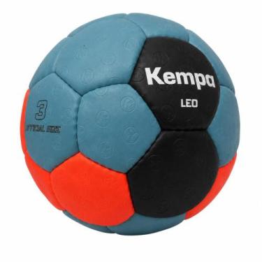 Imagem de Bola Handebol Kempa Leo Azul, Preta e Vermelha Tamanho:T3, T3