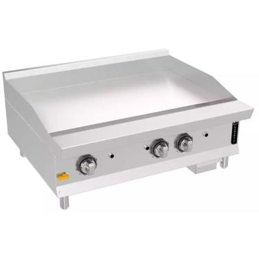 Imagem de Chapa Termostática PCT36GME com Controle de Temperatura e Queimadores Independentes Inox Venâncio