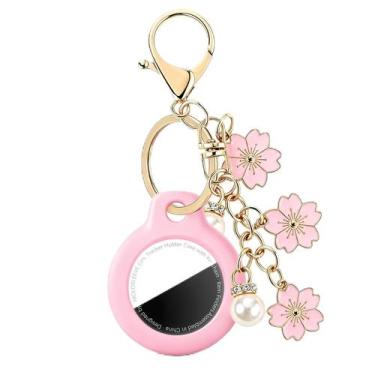 Imagem de Estojo MOLOSLEEVE 2 Unidades para AirTag com Pingente Rosa