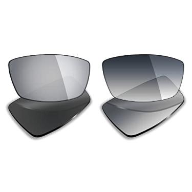 Imagem de 2 pares de lentes polarizadas de substituição da Mryok para óculos de sol Oakley Canteen 2006 – Opções