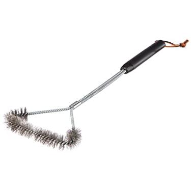 Imagem de Escova Churrasqueira Com 3 Lados 53cm Weber Preta