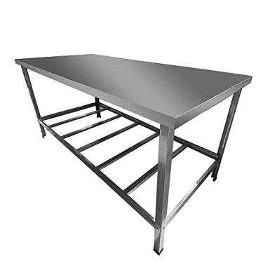 Imagem de Mesa de Manipulação Inox Slim Cefaz 190x55cm Msis-21
