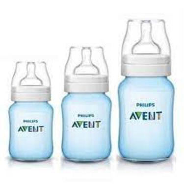 Imagem de Kit Mamadeira Philips Avent 3 Peças  125/260/330ml Azul