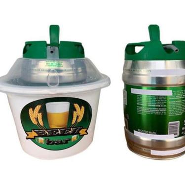 Imagem de Chopeira Portátil À Gelo Normal  Para Barril 5L Tampa Transp