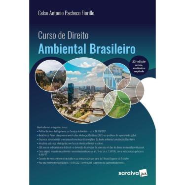 Imagem de CURSO DE DIREITO AMBIENTAL BRASILEIRO - 22A EDIçãO 2022