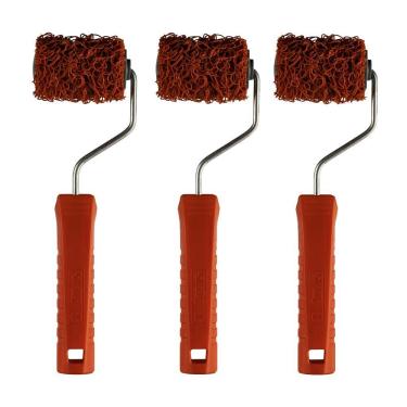 Imagem de Kit 3 Rolo Textura Rustica Atlas 5cm Cabelo Anjo Atlas