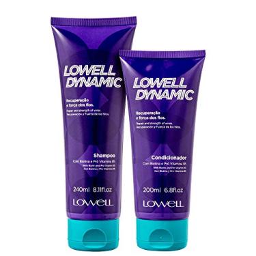 Imagem de Lowell Kit Dynamic Shampoo e Condicionador Recuperação e Força
